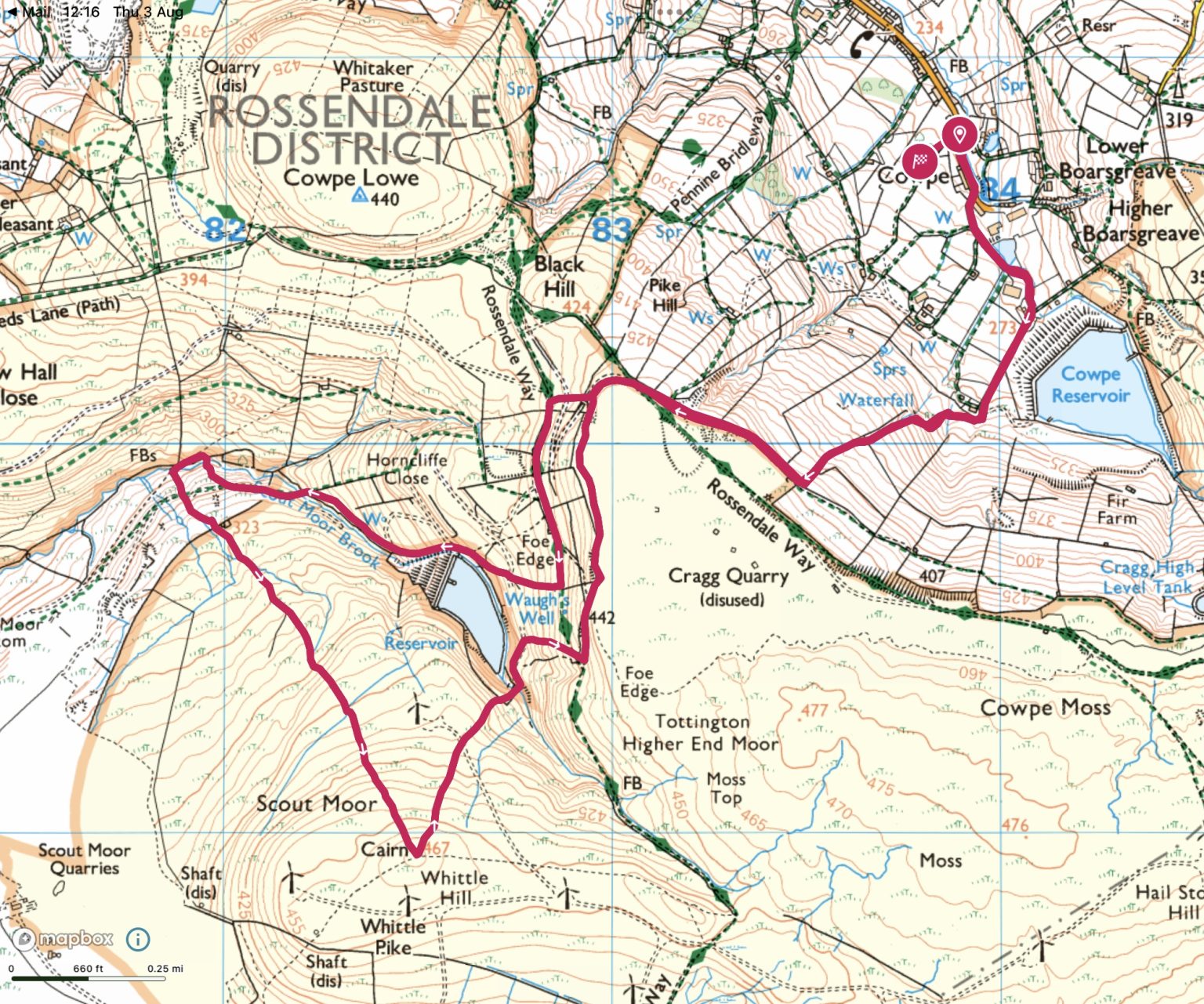 Whittle Pike Race - Rossendale Harriers