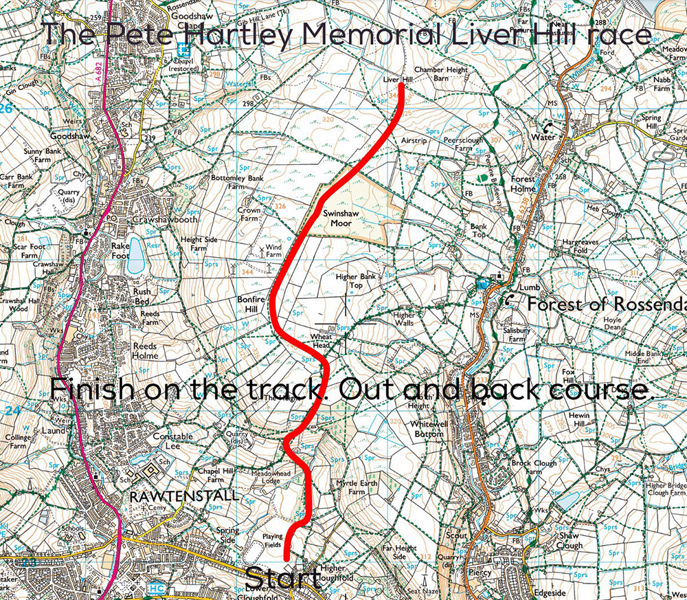 pete hartley memorial map